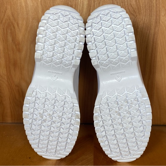 NEW Womens 8 Converse All Star Lugged 2.0 Fashion Sneakers Black White SEF0915 - Picture 7 of 8